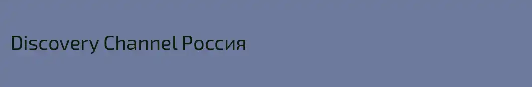 Discovery Channel Россия